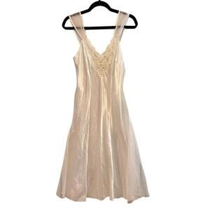 Vintage White Slip Dress, Small